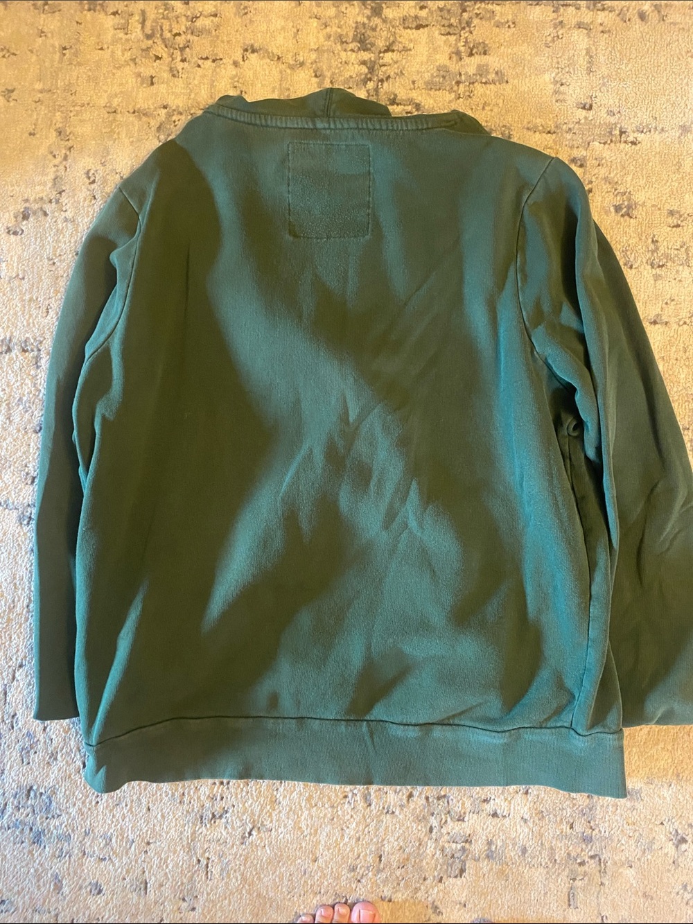 Aeropostale Teal Green Pullover Hoodie - Picture 3 of 3